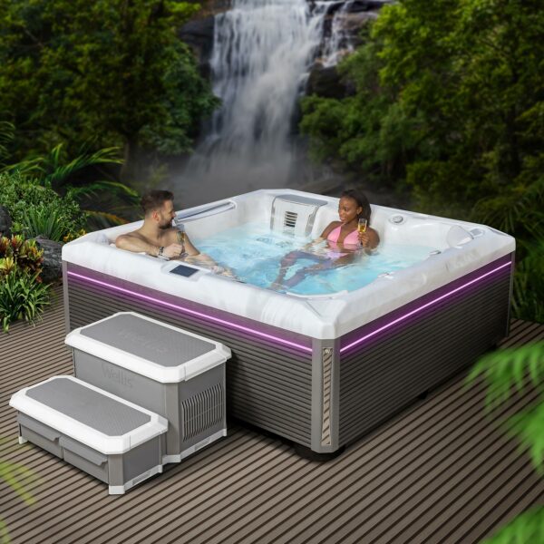 Wellis Atlas Life Premium hot tub – luxury backyard spa