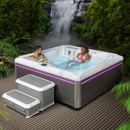 Wellis Atlas Life Premium hot tub – luxury backyard spa