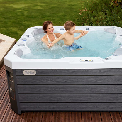 Wellis Prague Life hot tub – outdoor spa lifestyle
