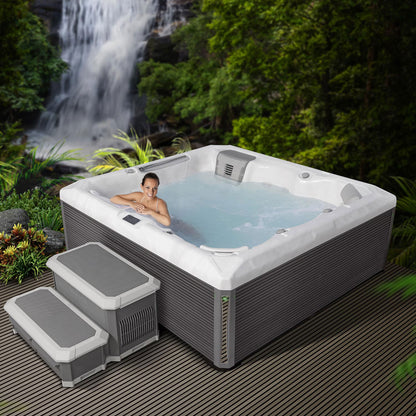 Wellis Atlas Life Deluxe hot tub – luxury backyard spa