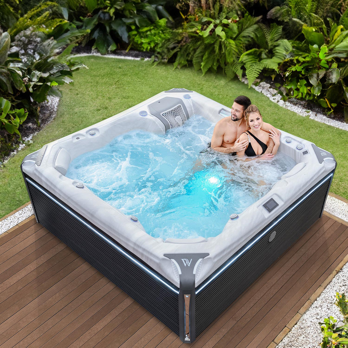 Wellis Kilimanjaro Life Premium hot tub – backyard lifestyle