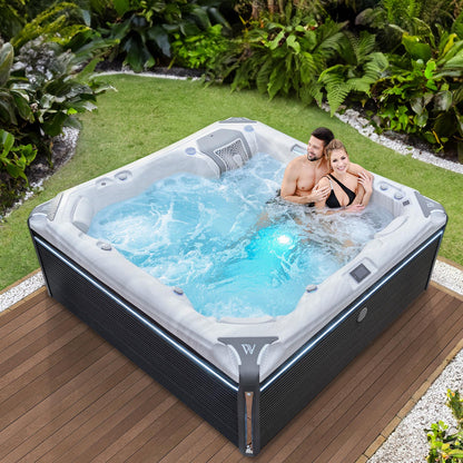 Wellis Kilimanjaro Life Premium hot tub – backyard lifestyle
