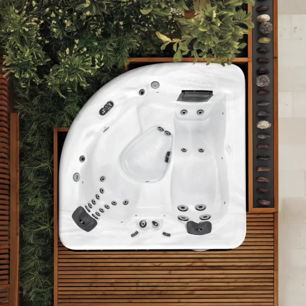 Amour 2-Person Intimate Hot Tub - Luxury Couples Spa & Therapy Suite