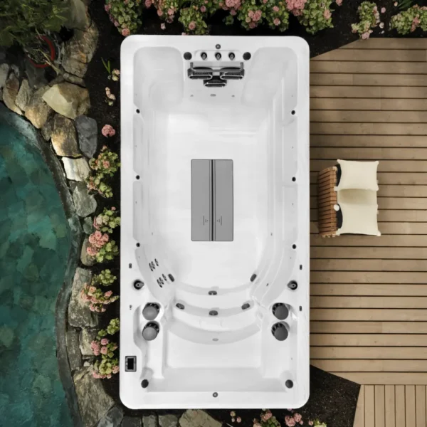 1 VM5 VM5 15-Foot Personal Swim Spa with 3 Seats - Ultimate Exercise & Relaxation Experience