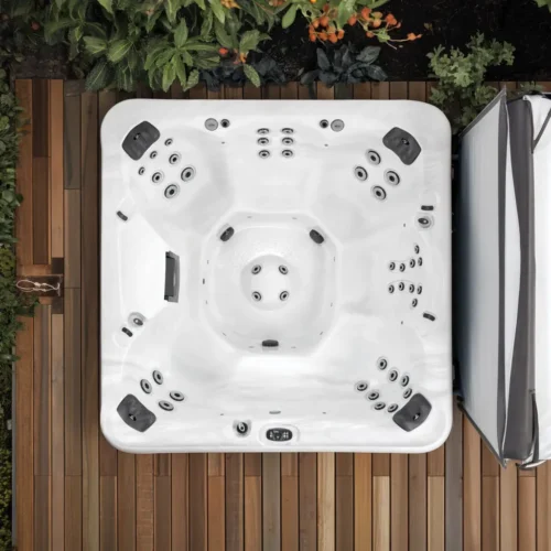 10 - Luxe Luxe 7-Person Premium Hot Tub - Ultimate Family Entertainment & Therapy Spa