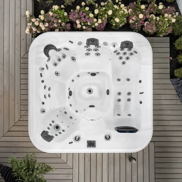 19 - Vivre Vivre 6-Person Hot Tub - Premium Family Wellness & Therapy Spa