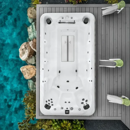 3 VB4 VB4 14-Foot Family Swim Spa - 9-Person Entertainment & Fitness Paradise