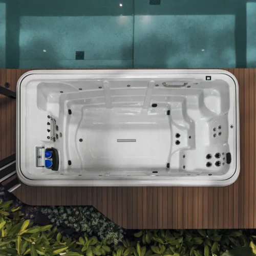 Tropic Seas Exercise Swim Spa Tropic Pool Swim & Exercise Spa - 3-Person Aquatic Fitness Center