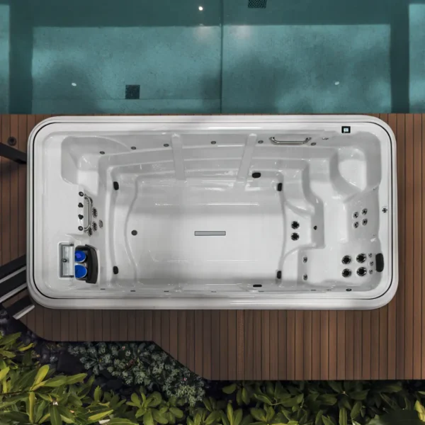 Tropic Seas Exercise Swim Spa Tropic Pool Swim & Exercise Spa - 3-Person Aquatic Fitness Center